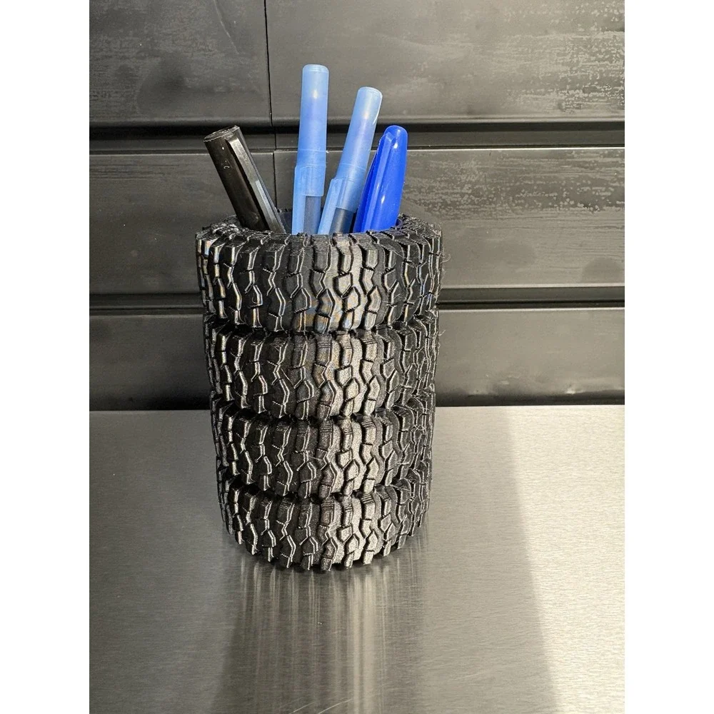 Tire Pen Pencil Holder – Perfect for Mechanics, Car Enthusiasts & Professionals
